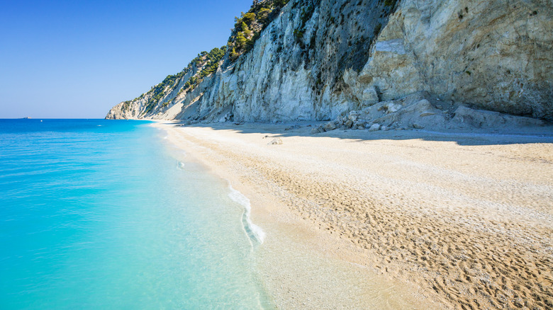 Egremni beach, Lefkada