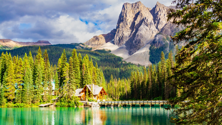 Lake in Canada's Yoho National Park