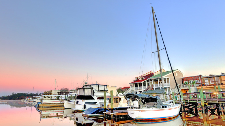 Boats in Georgetown Harbor