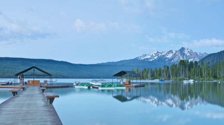 Redfish Lake Marina, Stanley, Idaho