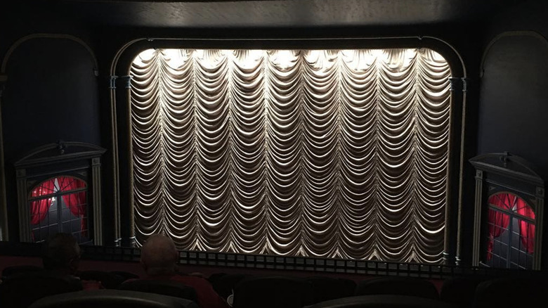 Cinema curtain at State Theatre