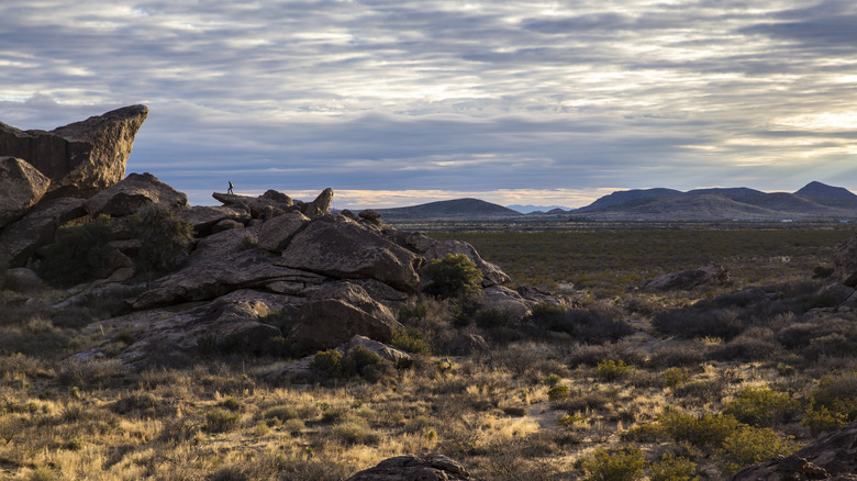 Hueco Tanks' State Park geological landscape