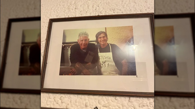 Anthony Bourdain photo Osteria dal 1931