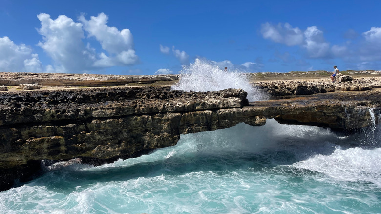 Devil's Bridge on the Caribbean island of Antigua