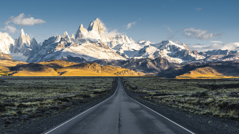 Road to Mount Fitzroy in Argentine Patagonia