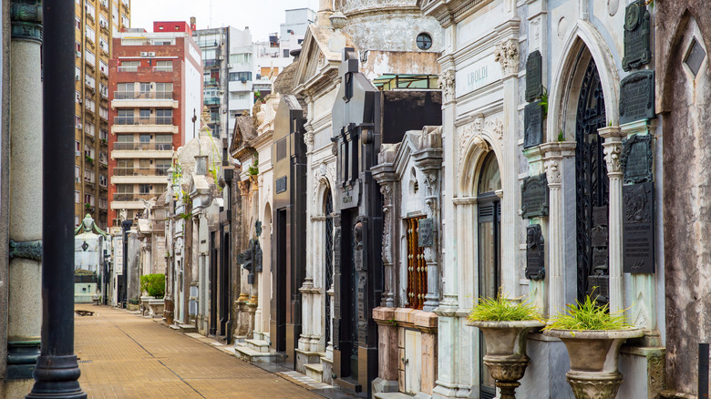 Recoleta Cemetery in Buenos Aires, Argentina