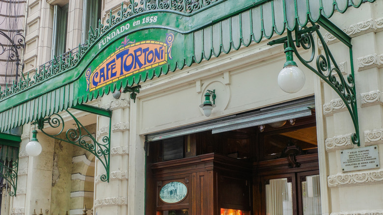 Café Tortoni on Avenida de Mayo in Buenos Aires, Argentina