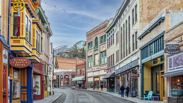 Downtown Bisbee in Arizona