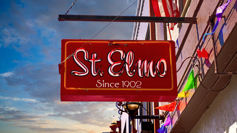 Sign outside St. Elmo Bar in Bisbee