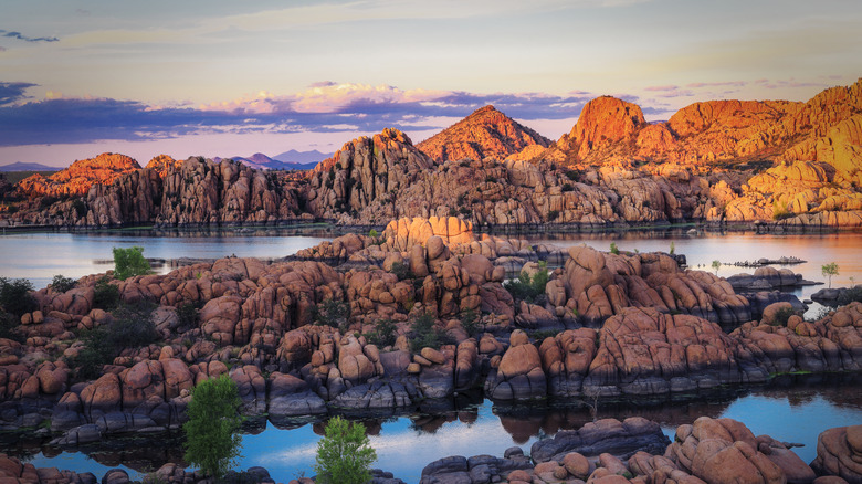 Granite Dells and Watson Lake near Prescott