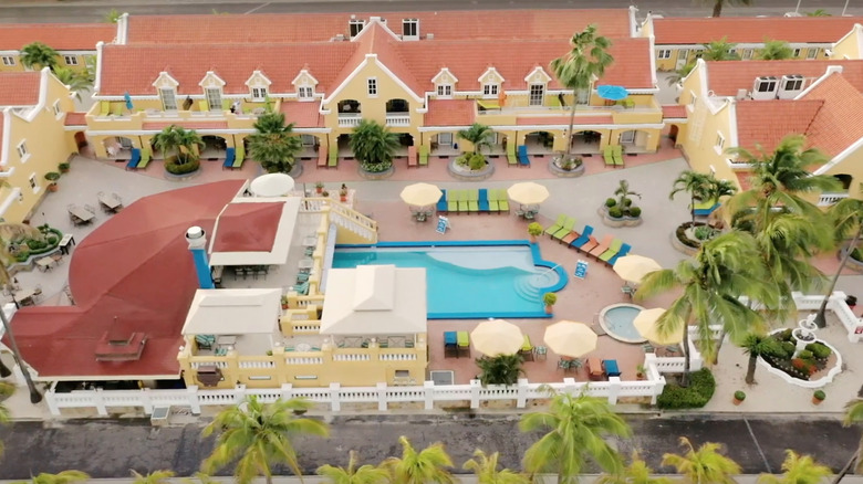 Amsterdam Manor resort aerial view