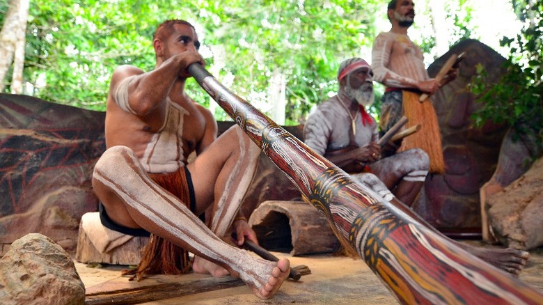 Aboriginal men in Australia