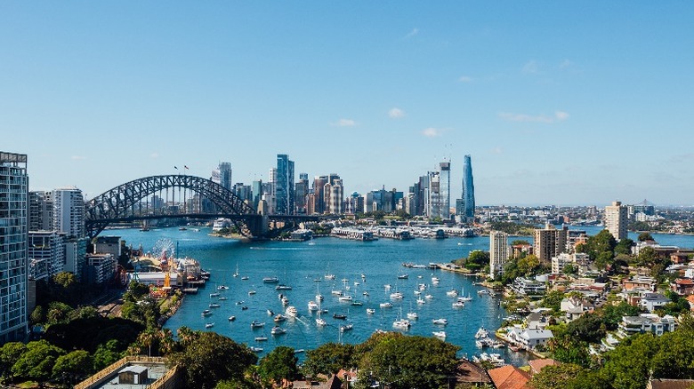 Sydney beach landscape