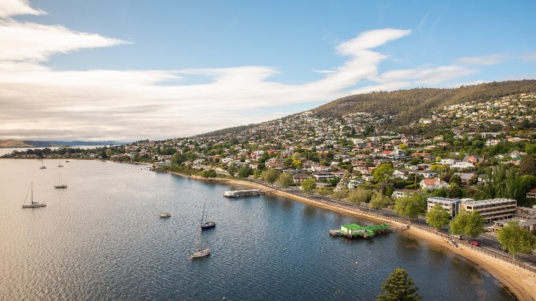 Beach in Tasmania