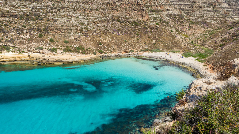 Cala Pulcino landscape