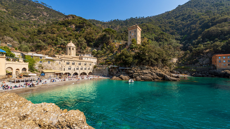 San Fruttuoso beach