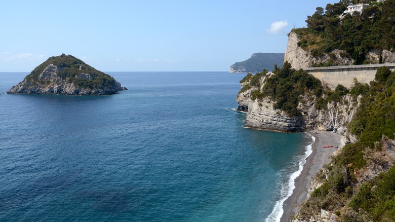 Bergeggi Island in Liguria