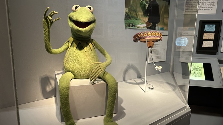 Kermit the Frog in exhibit