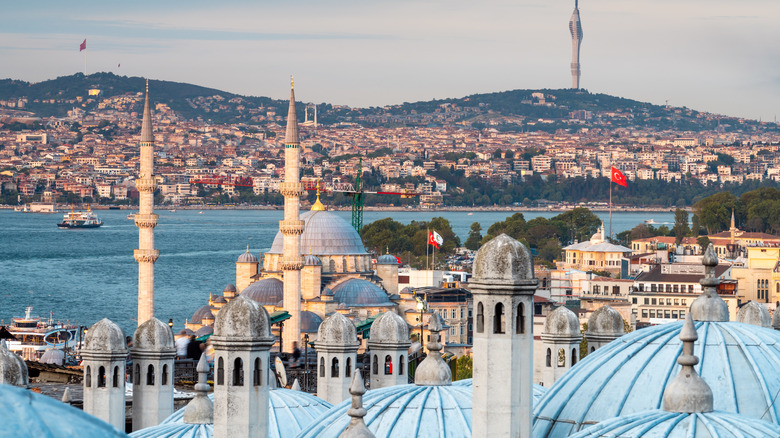 Sunset in Istanbul, Turkey