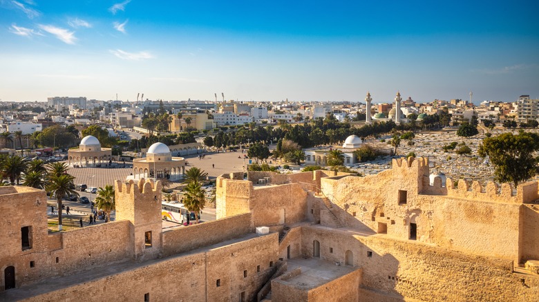 Monastir, Tunisia aerial view