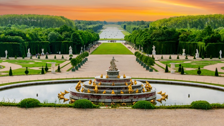 Park behind Versailles