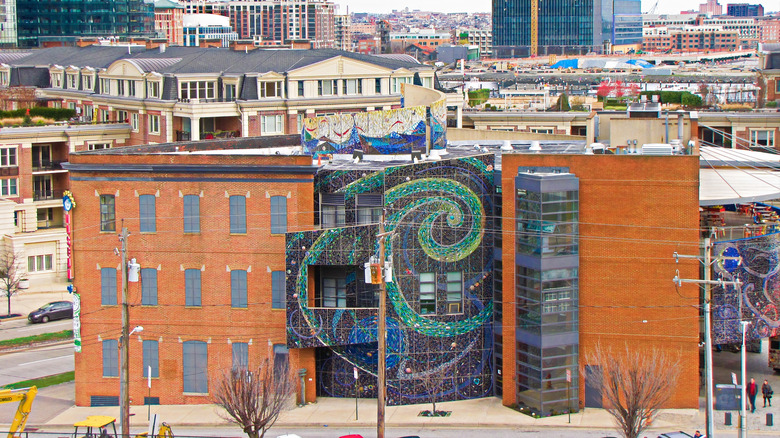 Exterior of American Visionary Art Museum in Baltimore