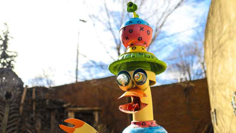 Colorful duck sculpture at the American Visionary Art Museum Baltimore