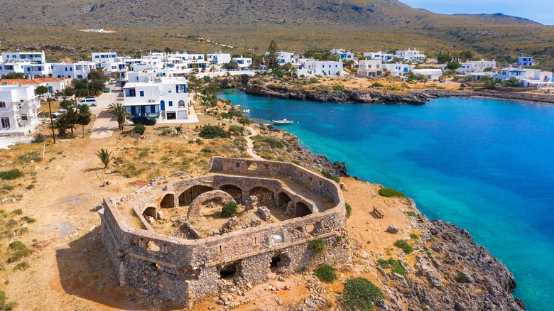 A seaside Greek village