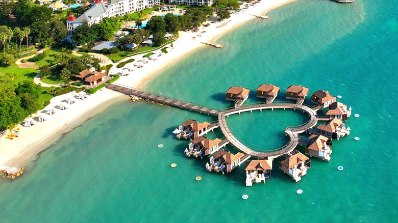 Sandals South Coast overwater bungalows