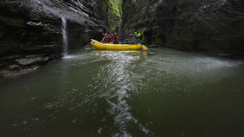 Rafting on Fiji's Navua River