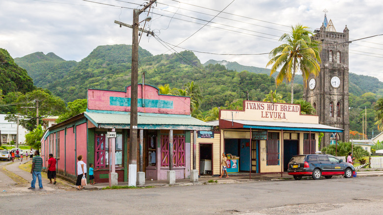 Buildings in Levuka, Ovalau island