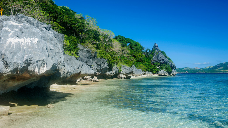 Sawa-i-Lau caves in Fiji