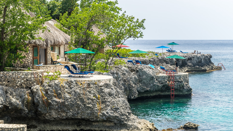 Rockhouse resort seaside cliffs