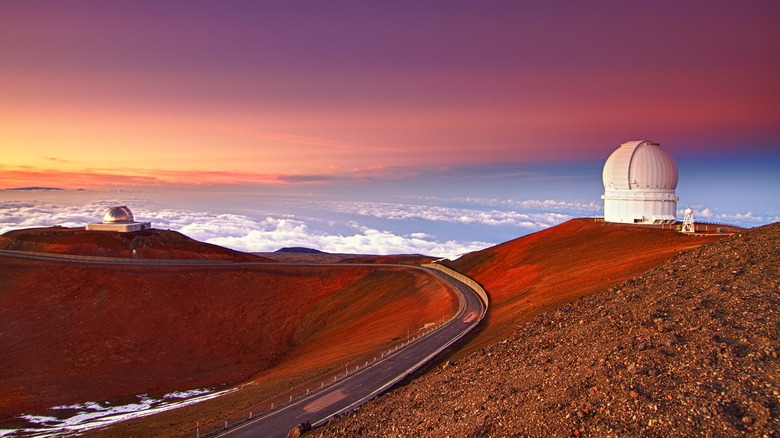 sunset view at Mauna Kea
