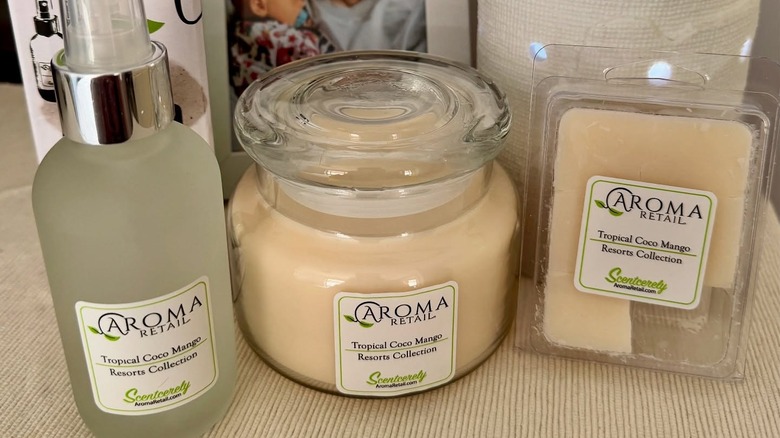 Aroma Retail products in bedroom