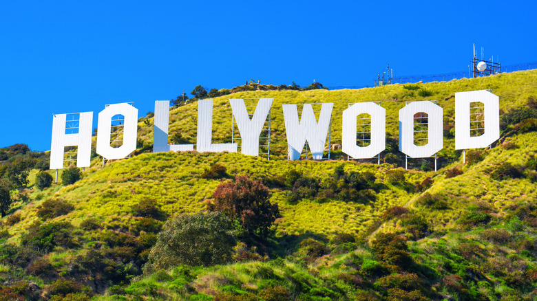 Hollywood sign in LA