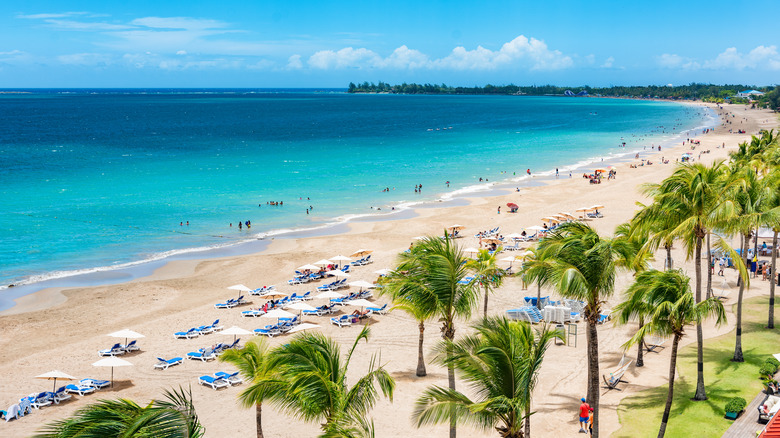 Beach resort in Puerto Rico