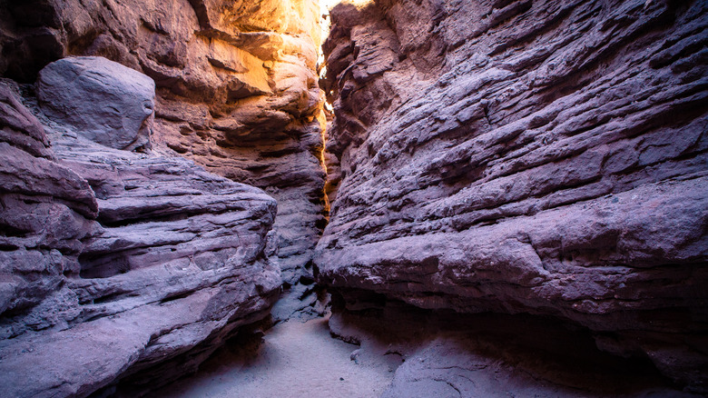 Painted Canyon in the Mecca Hills Wilderness, California