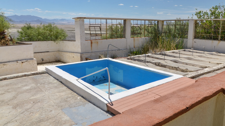 Abandoned soaking tubs