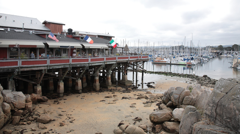 old fisherman's wharf in Monterey, California