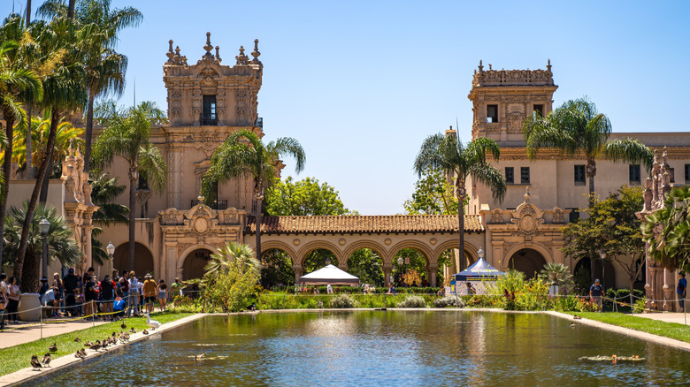 Balboa Park in San Diego, CA in daylight