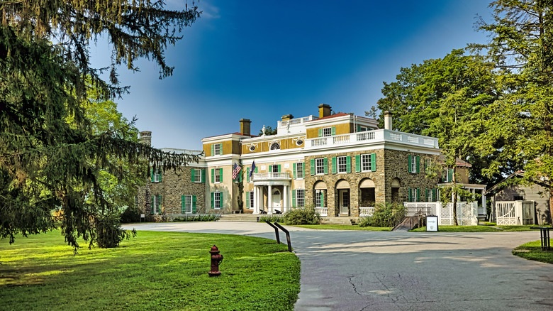 Franklin Delano Roosevelt Historic Site at Hyde Park in New York