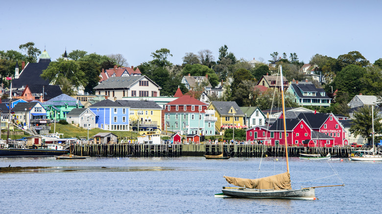 Lunenburg, Nova Scotia, Canada seafront