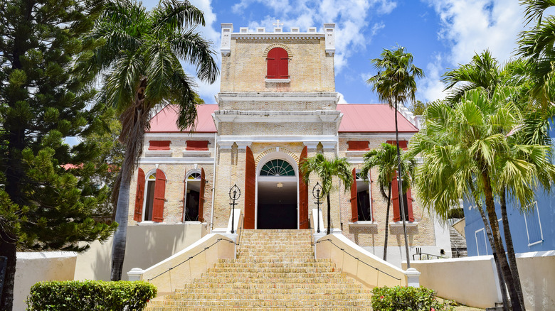 A church in Charlotte Amalie