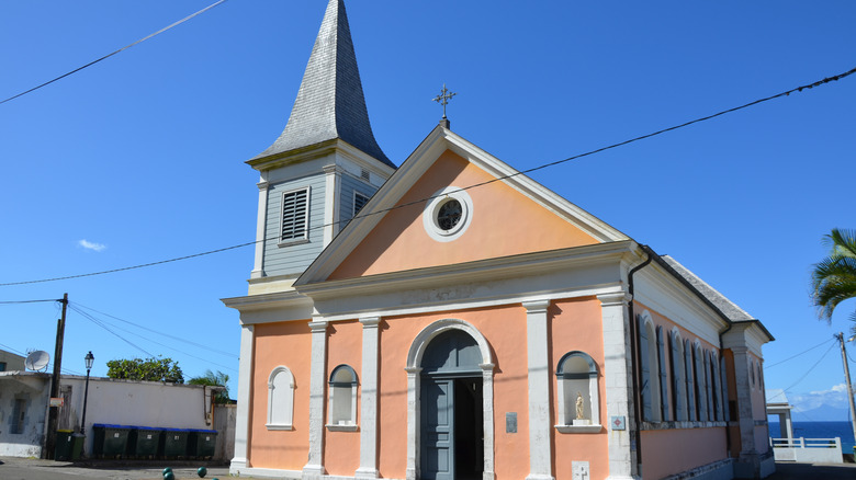 Church in Grand'Riviêre, Martinique