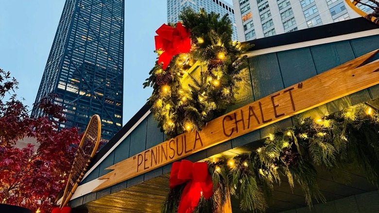 The "Peninsula Chalet" at the Peninsula Sky Rink