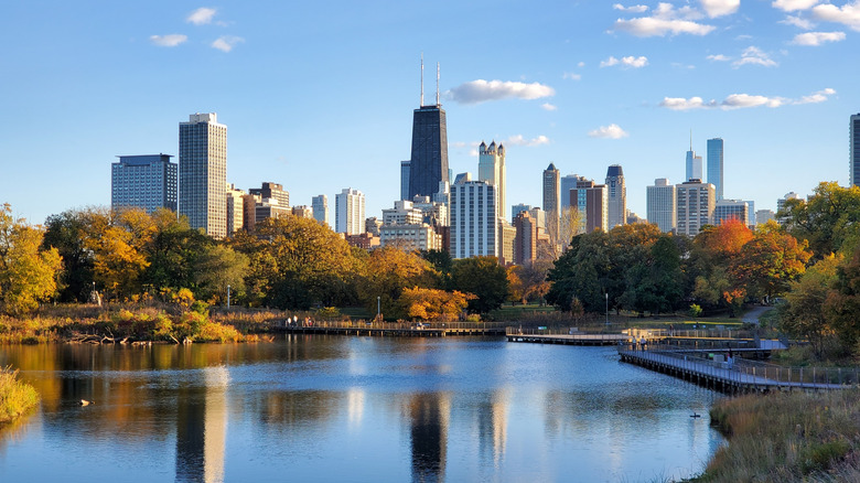 Lincoln Park neighborhood in Chicago