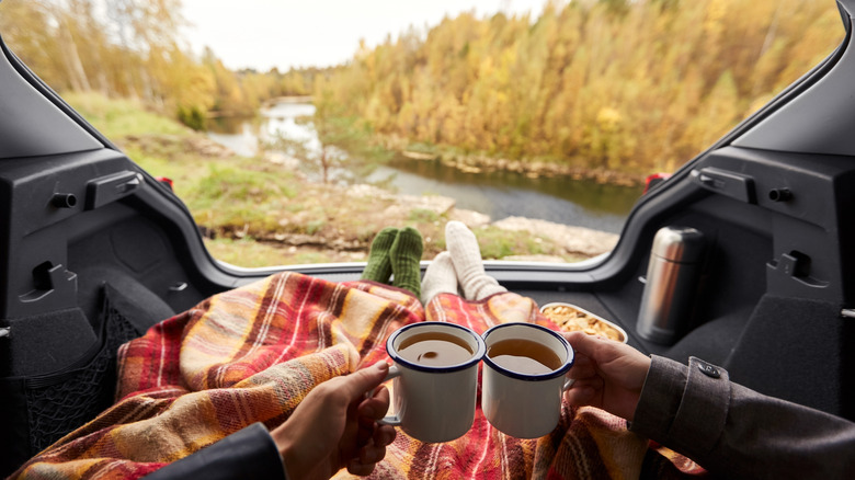 Truck camping