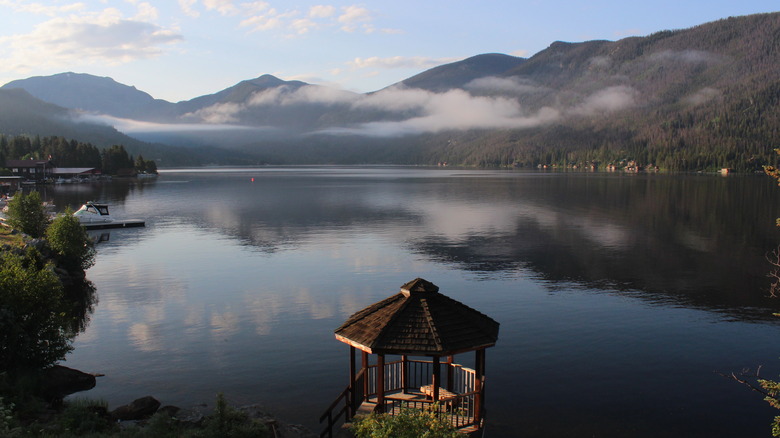 Gazebo near Grand Lake