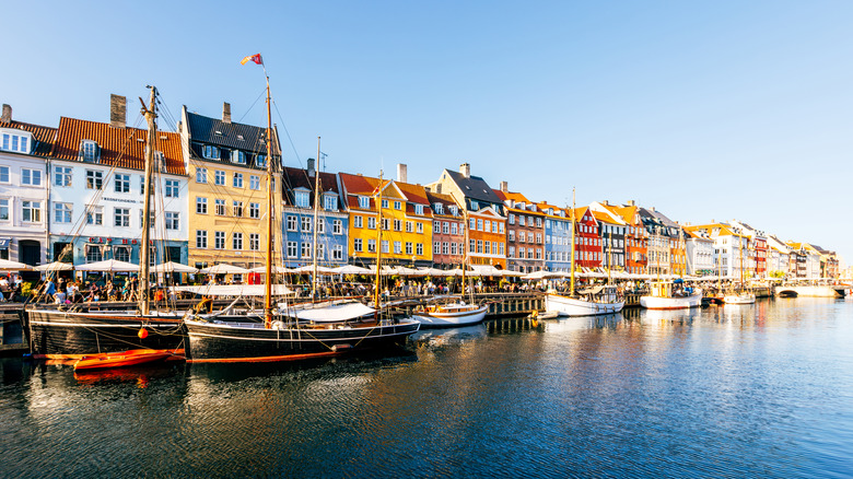 Copenhagen viewed from the river